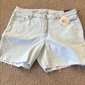 Eva & Viv Women's Light Blue Denim Jean Shorts